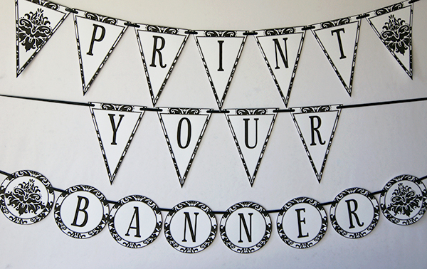 Black-Damask-Banner-Printable