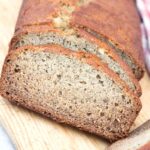 easy recipe for banana bread. cut loaf - Press Print Party!