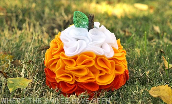 Pumpkin craft ideas -felt