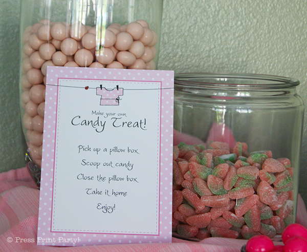 Pink Baby Shower with Printables by Press Print Party