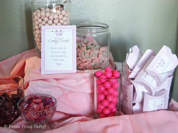 Pink Baby Shower with Printables by Press Print Party