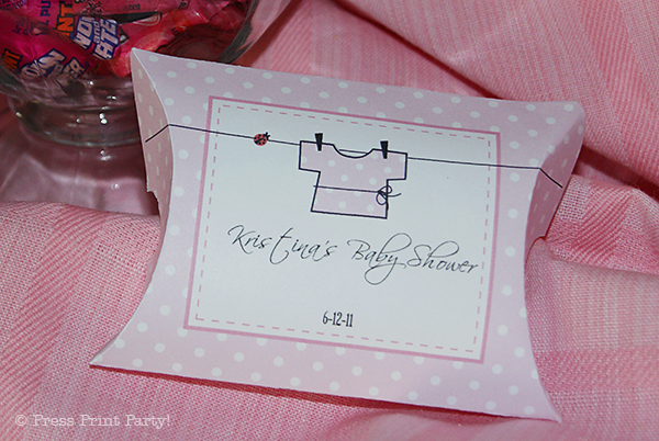 Pink Baby Shower with Printables by Press Print Party