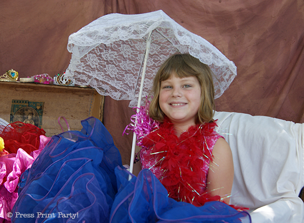 A Delightful Spring Tea Party - by Press Print Party. Photo Both