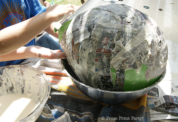 Tea Pot Pinata DIY Tutorial by Press Print Party!