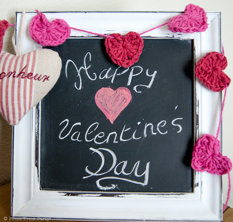 Free Valentine's day printable heart boxes - Press Print Party!