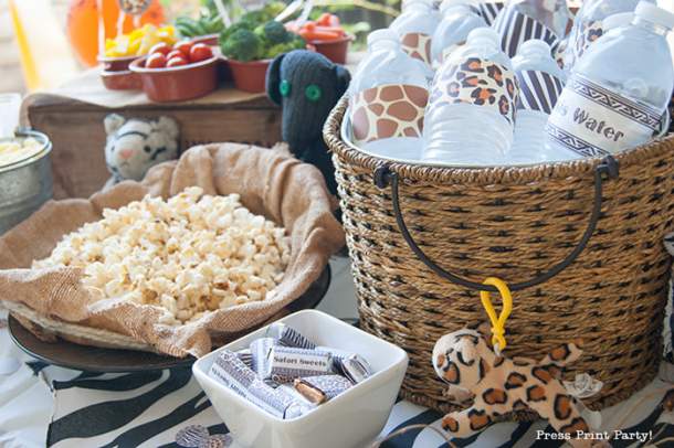"Get Wild" Safari Theme Party - Safari Birthday Party - Press Print Party!