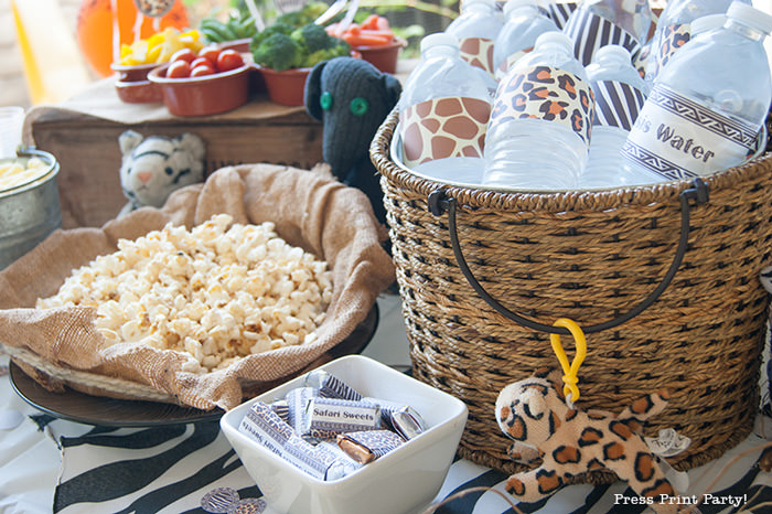 Get Wild african Animal party Safari theme Party Printables - Press Print Party!