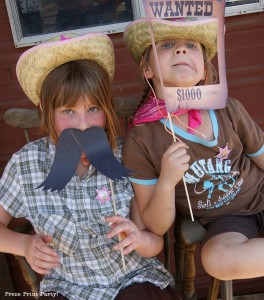 Country Cowgirl Western Party by Press Print Party! Photo booth props