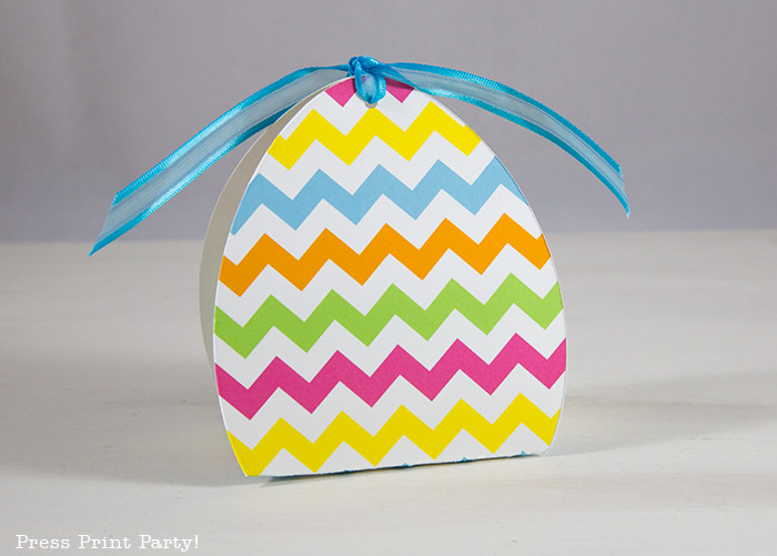 3 adorable Easter treat boxes for baskets - Press Print Party!