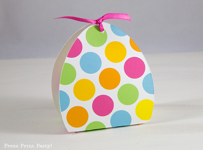 3 adorable Easter treat boxes for baskets - Press Print Party!