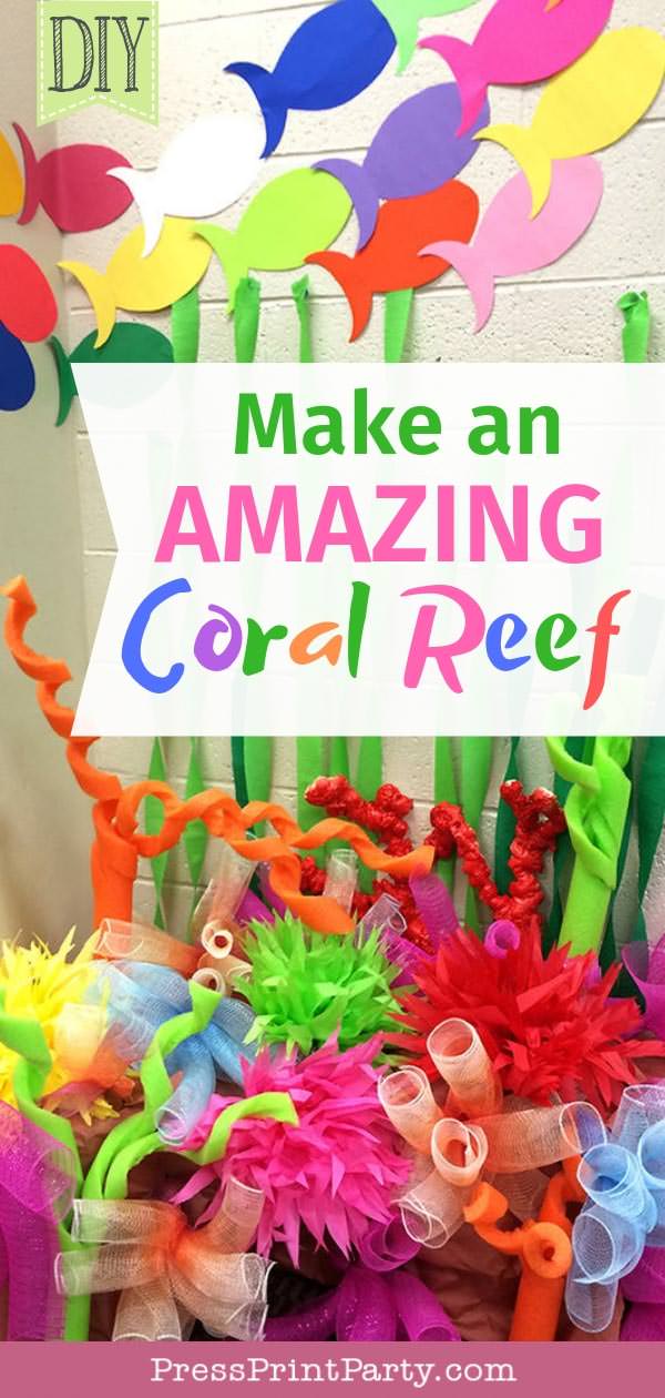 Make an amazing coral reef