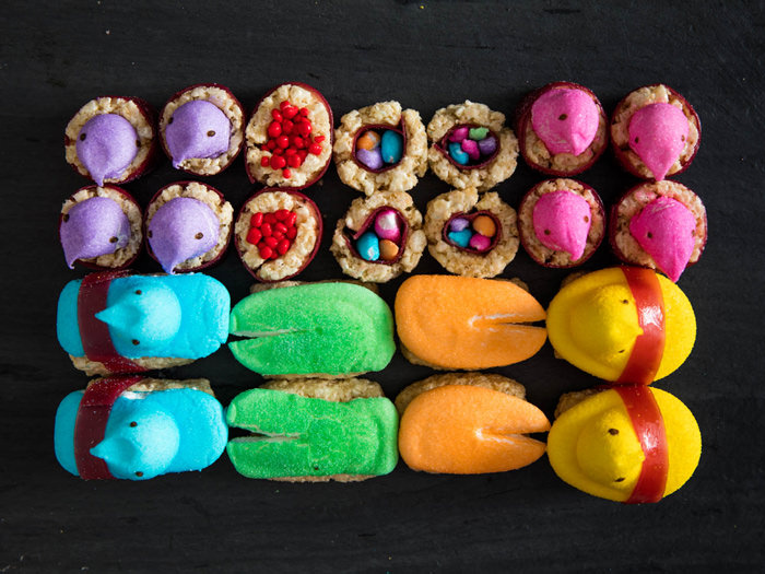 12 Clever and fun peeps ideas for Easter- Press Print Party!