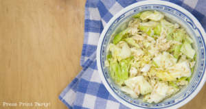 Chinese Chicken Cabbage Salad recipe - By Press Print Party! - Asian Chicken Salad