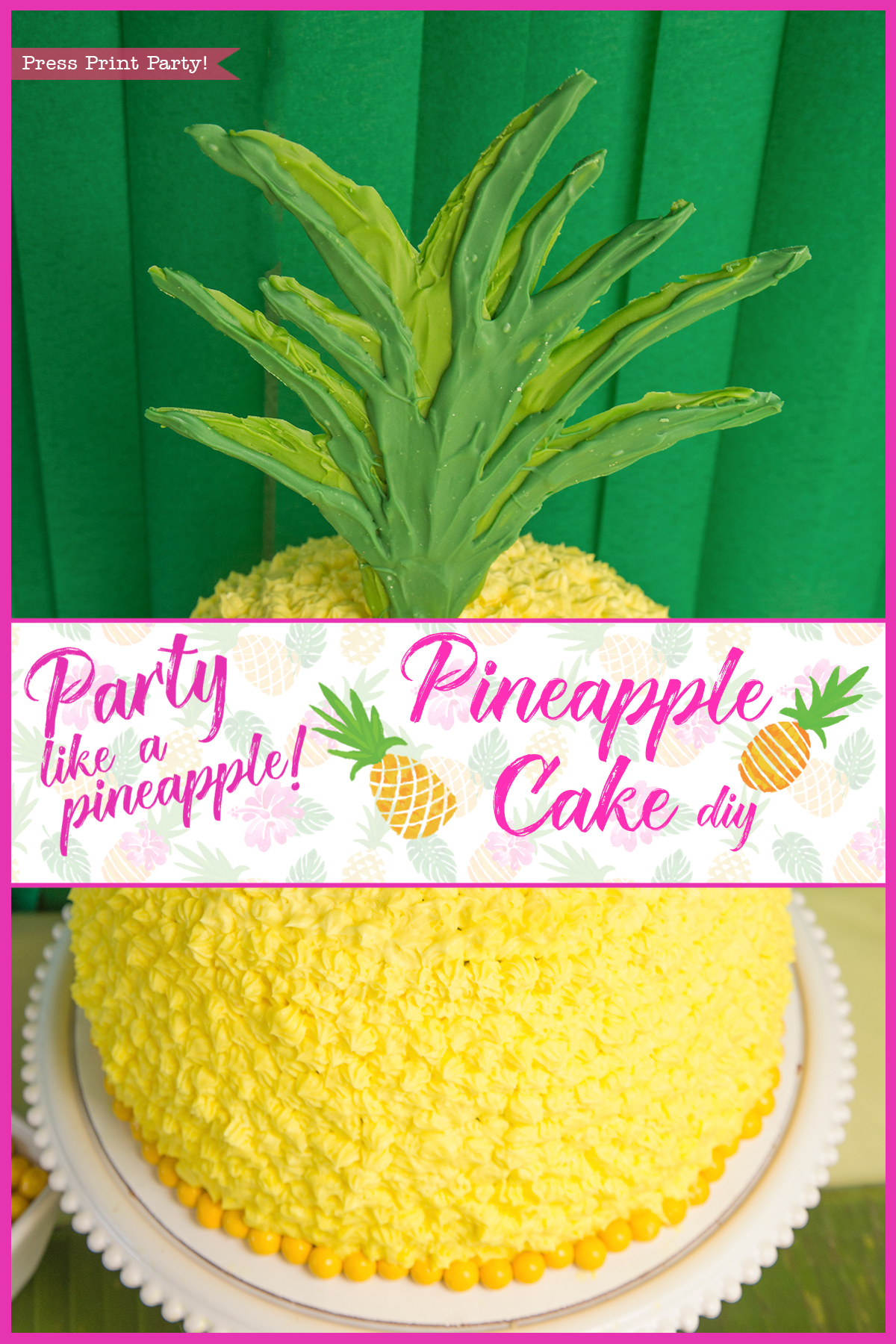 Diy Pineapple Party Decorations Diy Pineapple Party Decorations