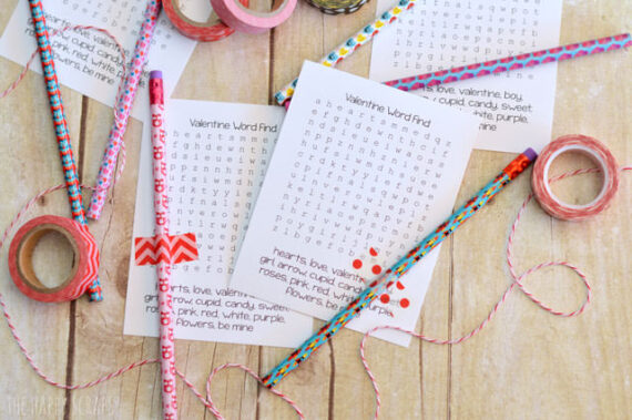 35 Easy Non Candy Valentine Ideas with Free Printables