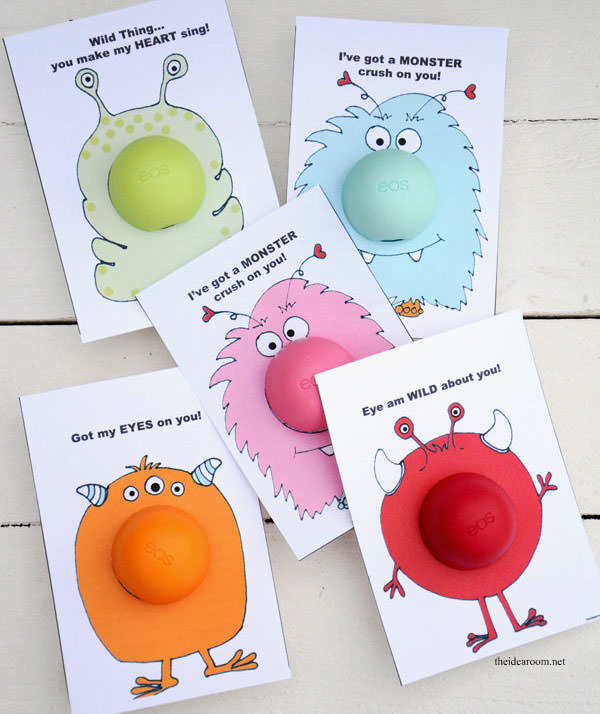 monster balm free printables valentine day cards