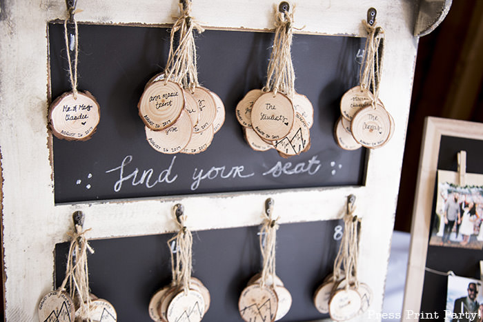 A breathtaking rustic barn wedding - country wedding - Press Print Party! wedding ornements