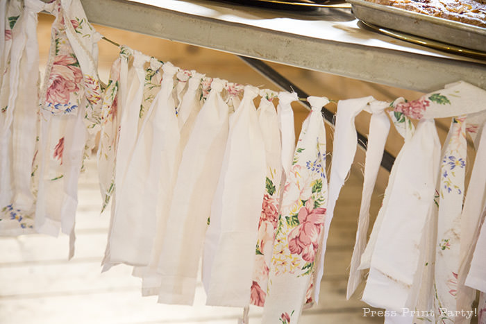 A breathtaking rustic barn wedding - country wedding - Press Print Party! fabric tassels