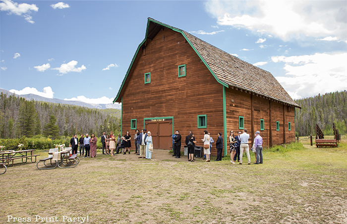 A breathtaking rustic barn wedding - country wedding - Press Print Party! barn exterior