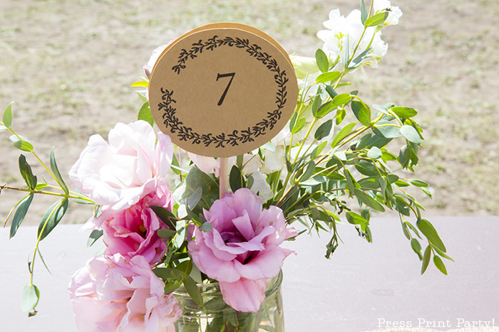 A breathtaking rustic barn wedding - country wedding - Press Print Party! flowers