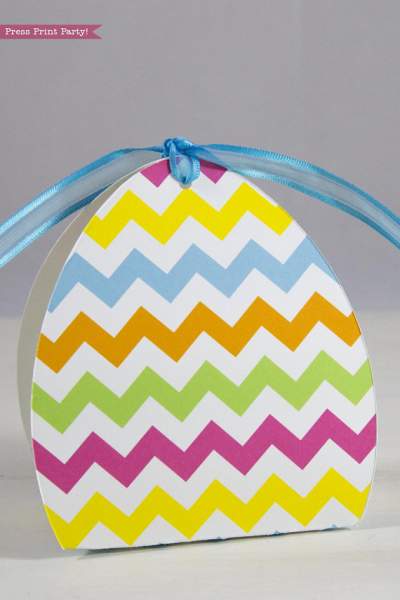 3 adorable Easter treat boxes for baskets - Press Print Party!