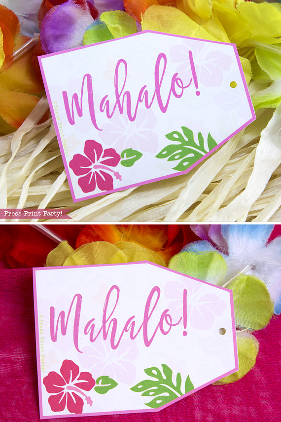 Ultimate Luau Party Decorations Set {Printable} - Press Print ...