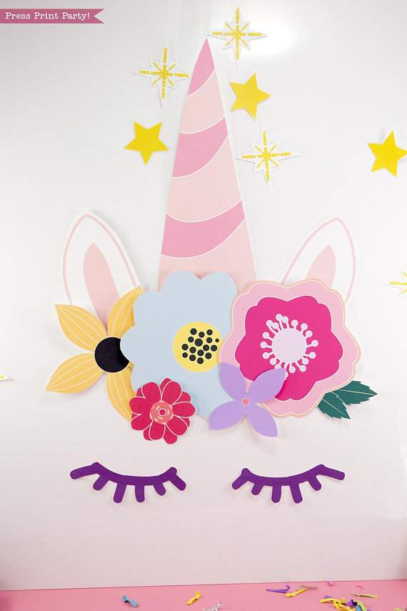 Unicorn Birthday Party Printable Set - Image 11