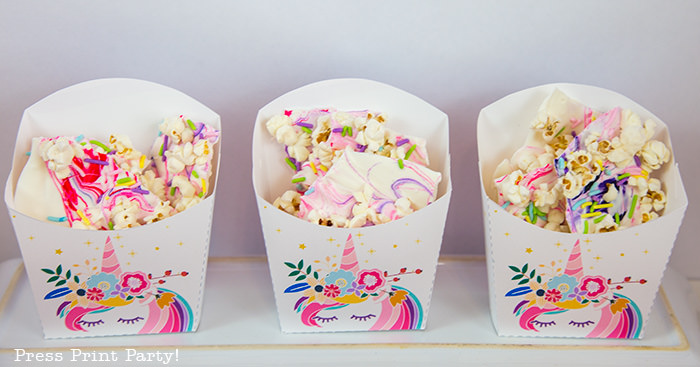 Magical Unicorn Birthday Favors, BDAYUNICORN0520 – Bailey Bunch Designs