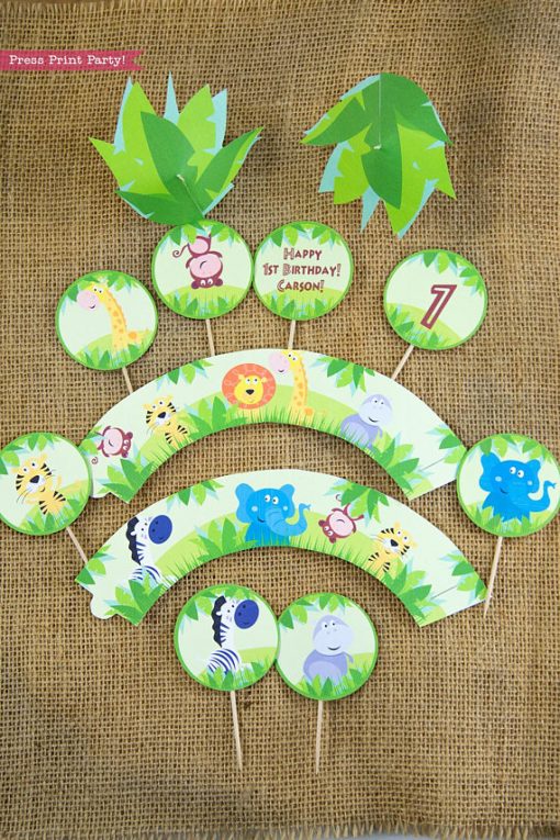 safari party favours ideas