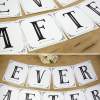 wedding banner ever after. bunting