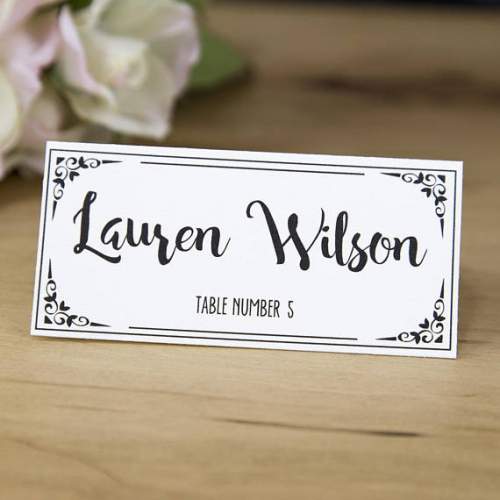 Tea Party Place Cards Printable - Press Print Party