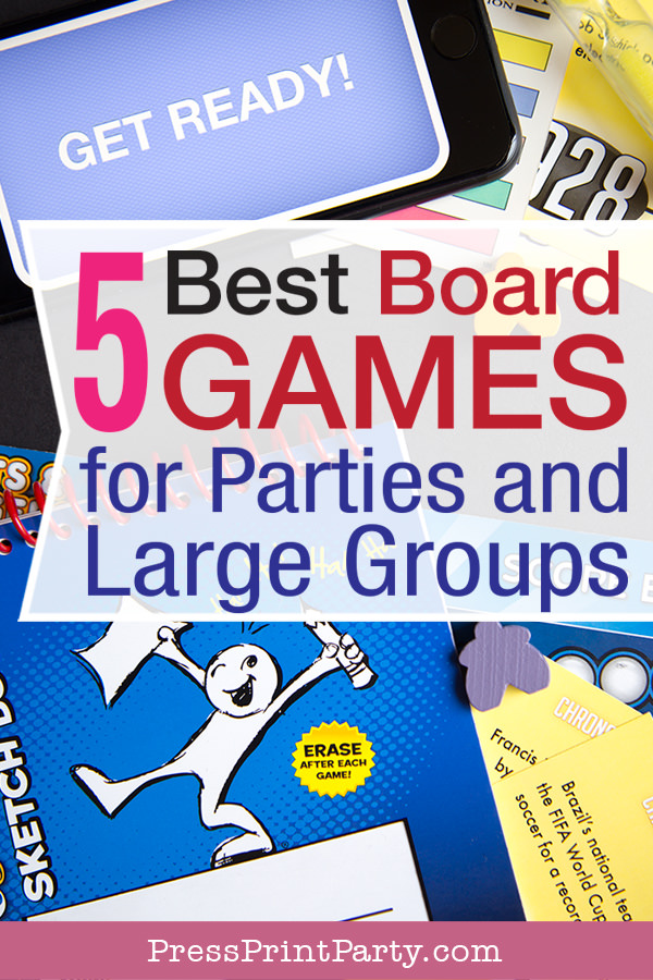 5 best board games for parties or large groups
