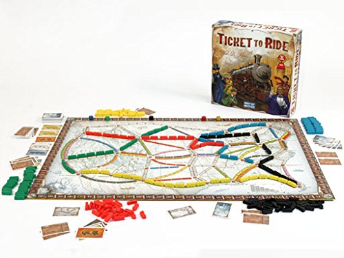 Ticke to Ride board game for family game night