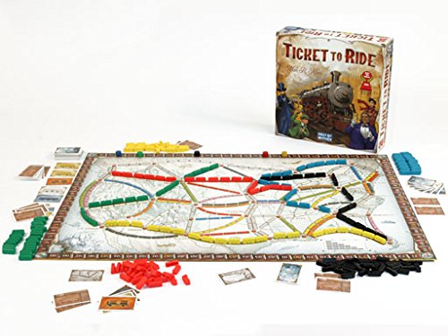 Ticke to Ride board game for family game night