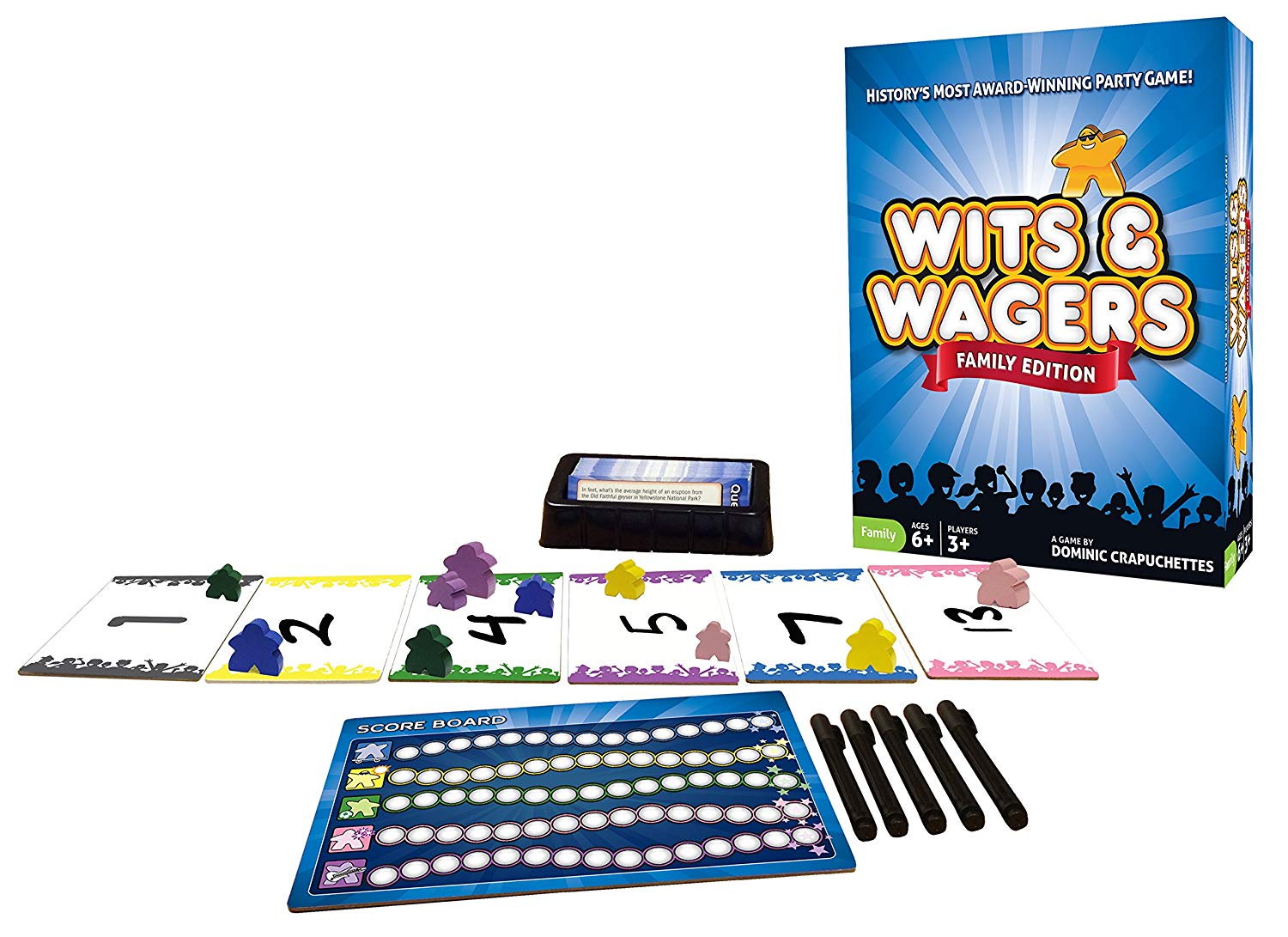Wits and Wagers family Game Night