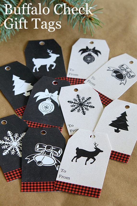 free printable christmas gift tags