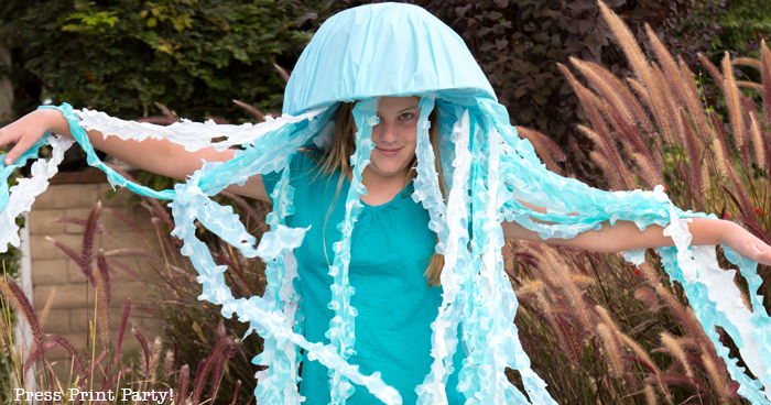 Awesome Jellyfish Costume DIY - Press Print Party!