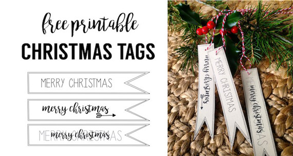 free printable christmas gift tags