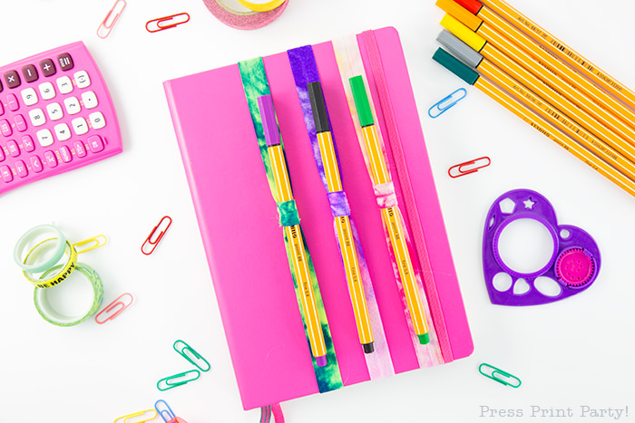 Pen holders for Bullet Journals and planners - Press Print Party!