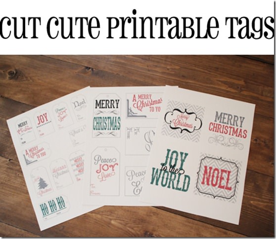 200+ Free printable Christmas gift tags Round Up - Press Print Party!