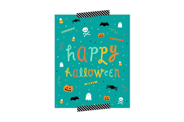 Free Halloween Printables - sign - List by Press Print Party!