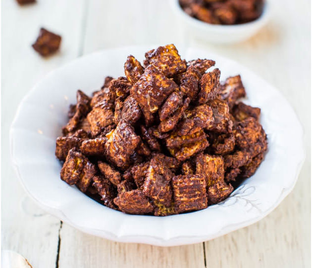 100 calories chex mix with chocolate