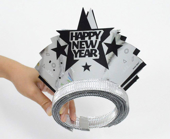 silver tiara happy new year