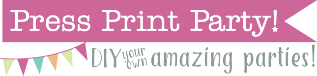 DIY your own amazing parties with party printables and planning from Press Print Party!