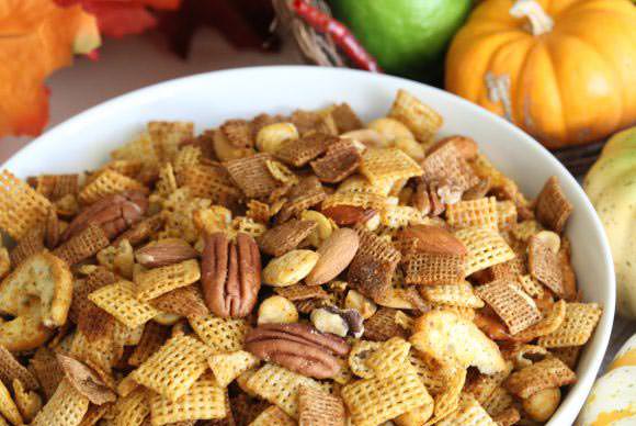 Spicy chex mix recipes round up - Press Print Party!