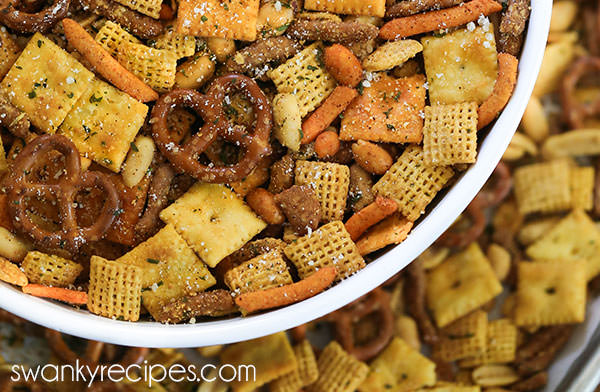 Spicy chex mix recipes round up - Press Print Party!