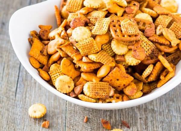 Spicy chex mix recipes round up - Press Print Party!