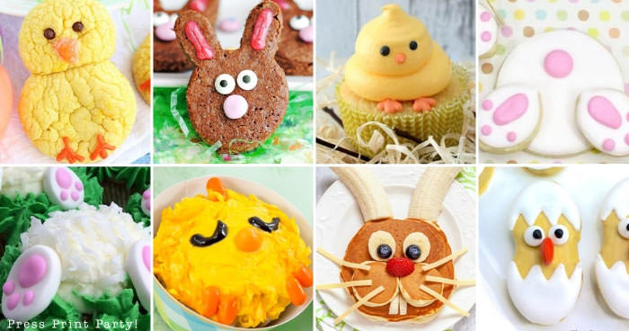 Easter party treat ideas - Press Print Party!