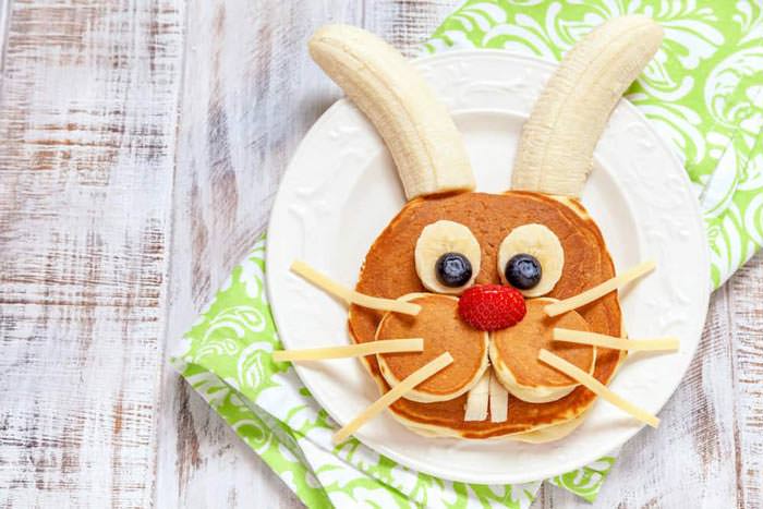 Adorable Easter Treats - bunny pancake - Press Print Party!