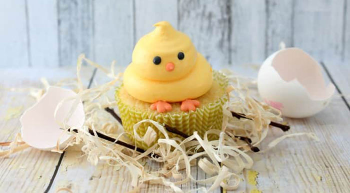 Adorable Easter Treats -chick cupcakes - Press Print Party!